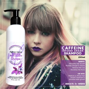 Caffeine Infused Argan Hair Growth Shampoo 250ml