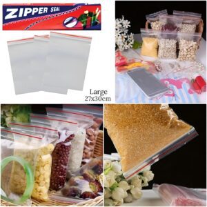 Zipper Seal Bags 27x30cm