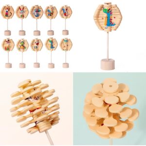 Wooden Spin Lollipop