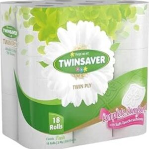2 Ply Twinsavers Toiler roll 18 pack