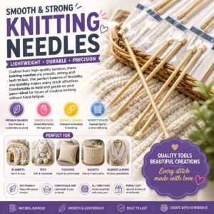 12 Pairs Knitting Needles